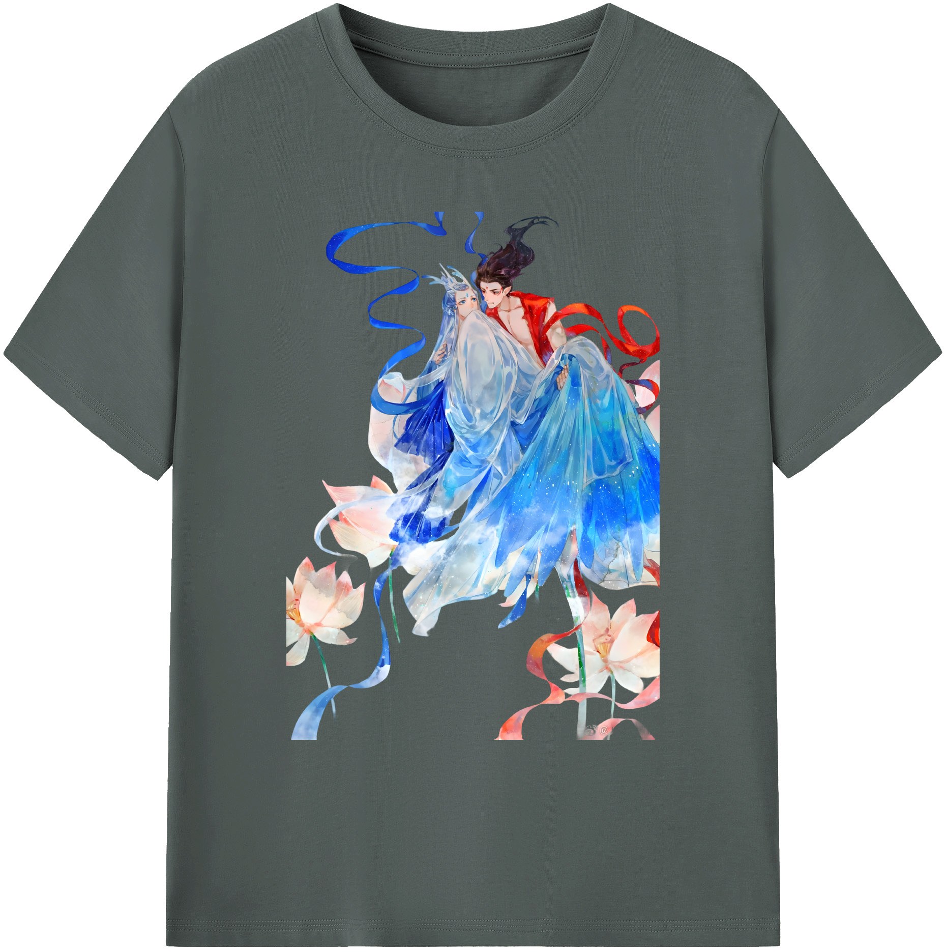 （画像用） Ne Zha 2 ナタ 魔童の大暴れ 綿100％ メンズ半袖Tシャツ｜肌触りやわらか＆通気性